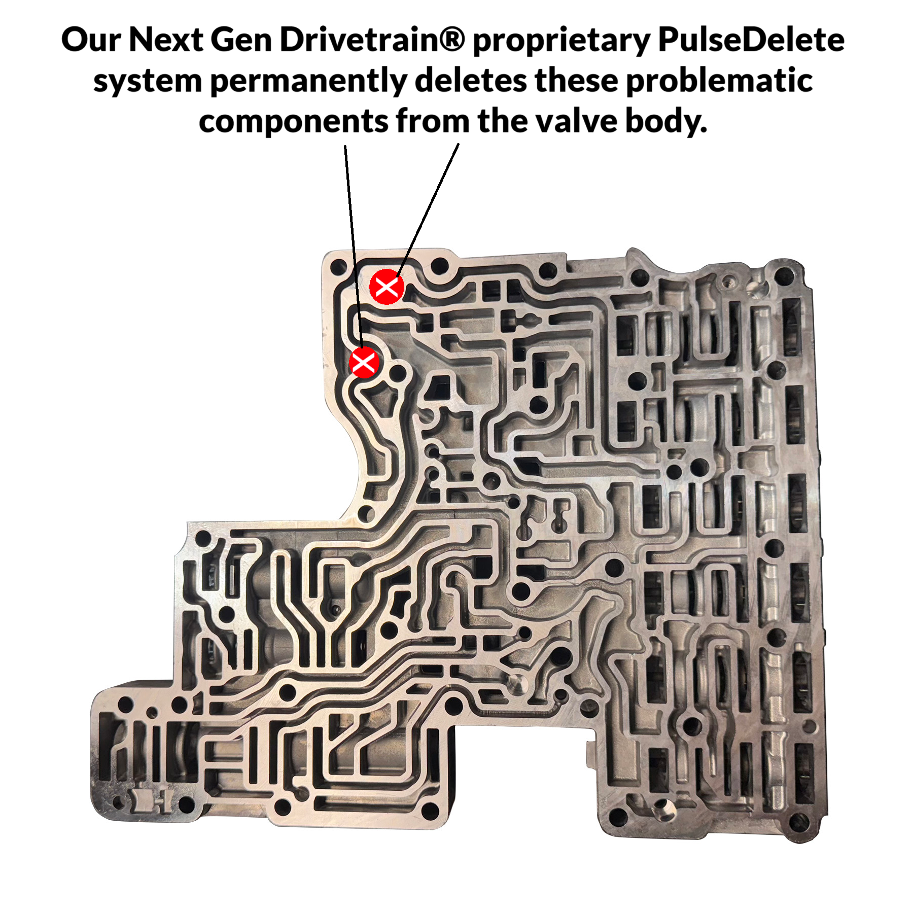 General Motors 10-Speed Billet Valve Body Upgrade Kit w/ PulseDelete™