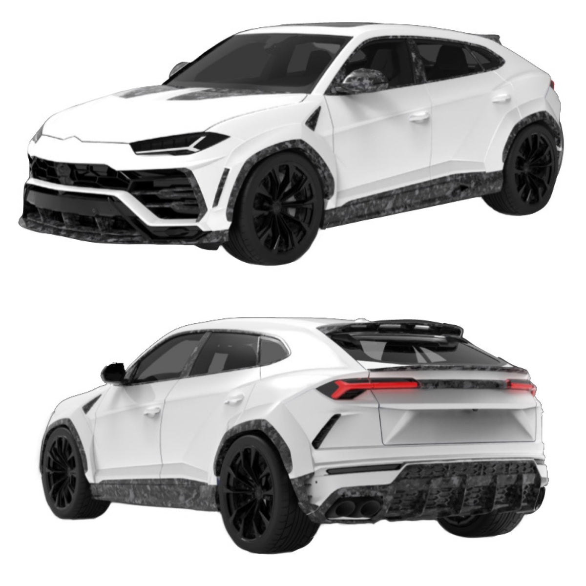 1016 Industries Lamborghini Urus Vision Full Widebody Kit